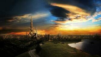 Islamic City Wallpaper