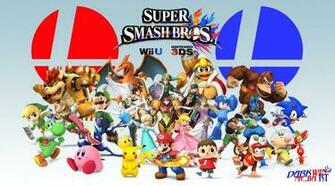 Super Smash Bros Wii U 3ds Wallpaper By Darkwinmejiart