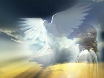 Christ And Holy Spirit Wallpaper Christian Background