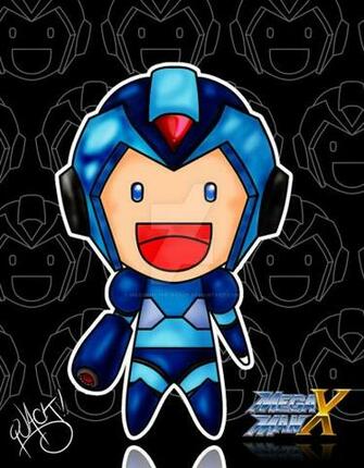 Chibi Megaman X Tribute By Maximum The Quack