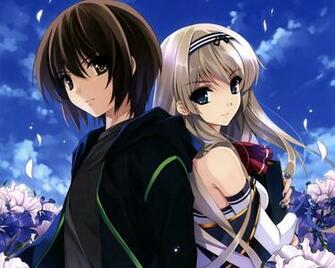 Cute Anime Couple Wallpaper