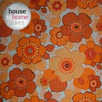 With This 60s Vintage Retro Wallpaper From Online