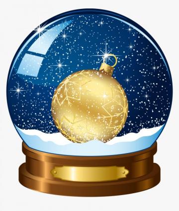 Rudolph Christmas Tree Snow Globe Wallpaper