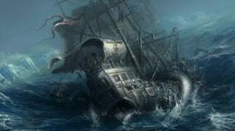 Kraken Computer Wallpaper Desktop Background