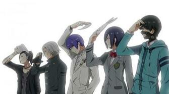 Anime Tokyo Ghoul Renji Yomo Shuu Tsukiyama Touka Kirishima Uta