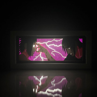 Itachi Sasuke Led Light Box Everything Animee Australia Pty Ltd