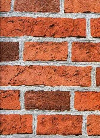 Colour Red Brick Effect