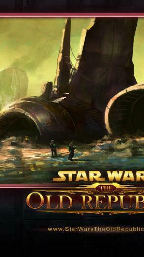 Wallpaper Star Wars The Old Republic Airplane Crash Fan