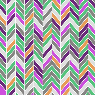 Mint Green And Coral Chevron Wallpaper Herringbone