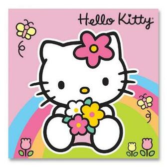 Hello Kitty Rainbow BirtHDay Card Party Supplies Ark