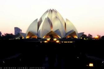 Incredible India Lotus Temple Desktop And Mobile Wallpaper