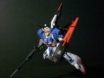 Hg Zeta Gundam Customized Improved Painted Build Wallpaper