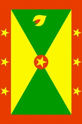Grenada Flag iPhone Wallpaper HD