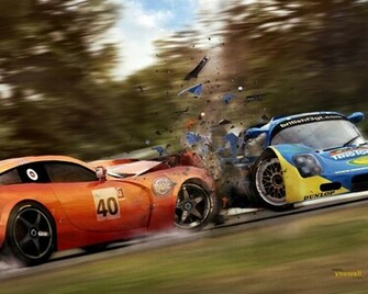 Youwall Car Crash Wallpaper