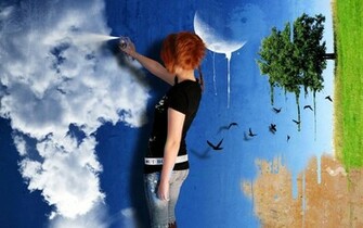 Social Cloud Wallpaper