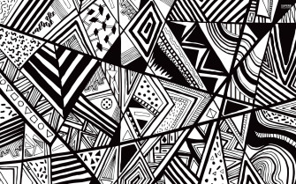 HD Black And White Background Wallpaper