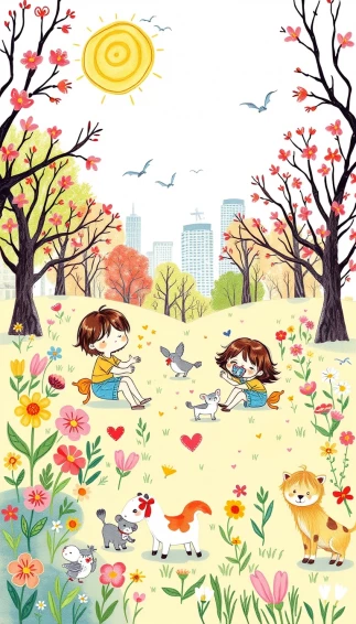 Cute Drawings Wallpaper