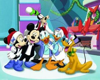 Disney Characters During Christmas