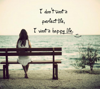 Alone But Happy Wallpaper On