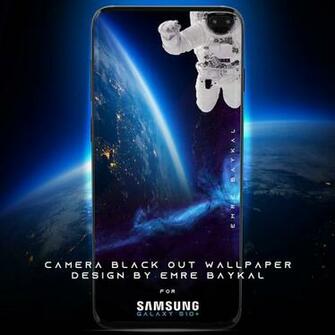 Camera Black Out Static Wallpaper For Samsung S10 Plus