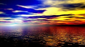 Cool Sunset Wallpaper HD Background Eakai