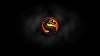 Mortal Kombat Logo Symbols Wallpaper Video Games