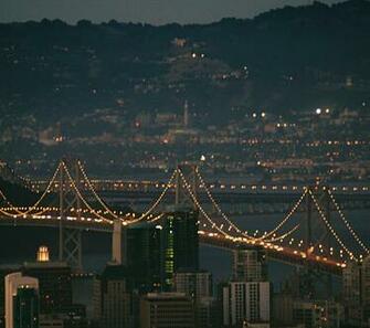 Twin Peaks Looking At Bay Bridge And Berkeley