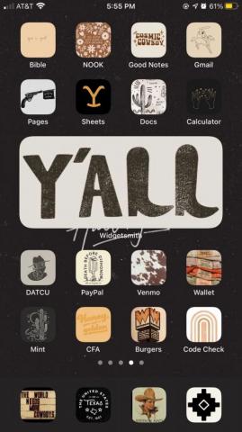 Western Aesthetic iPhone Wallpaper App Pretty