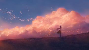 Anime Sky Wallpaper HD Teahub Io
