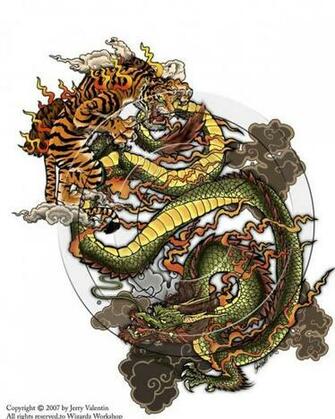 Tiger Vs Dragon By Thetruefoldedsteel