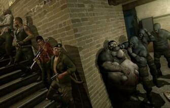 Wallpaper Left Dead Zombies Fat Survivors Games