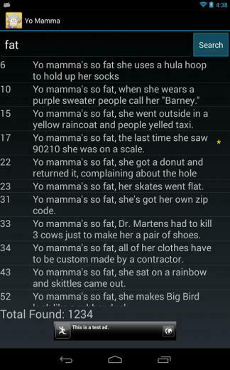 Yo Mamma Jokes Screenshot