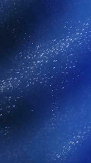 Blue Water Bubbles iPhone Wallpaper