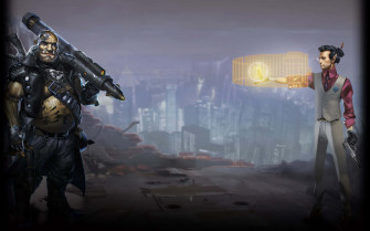 A Street Samurai From The Shadowrun Universe Wallpaper