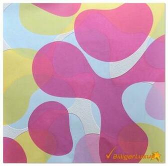 Karim Rashid Designer Wallpaper Retro Pink Yellow