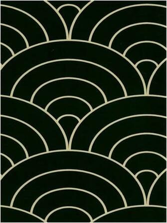 Gold And Black Wallpaper Wallcovering