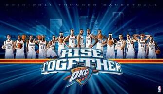Oklahoma City Thunder Team Poster