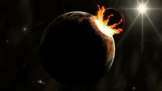 Deep Impact Asteroid Hit A Planet Wallpaper The Daily Sheeple