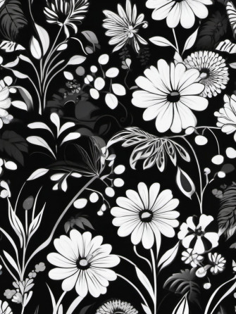Black And White Cute Wallpaper