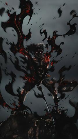 Asta Black Clover 4k Phone iPhone Wallpaper 4970b