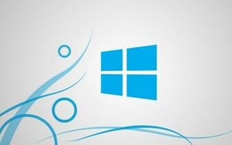 Wallpaper Blue White Windows