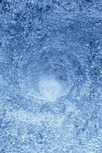 Blue Rotating Water iPhone Wallpaper Ipod