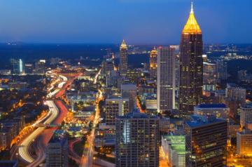 Atlanta Skyline Wallpaper HD On