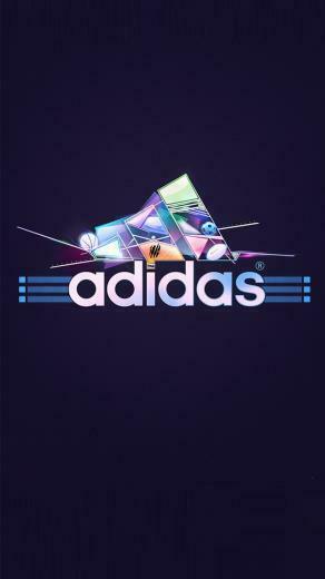 Adidas Logo iPhone Wallpaper Background And