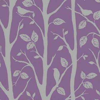 Wallpaper Shimmer Harmony Purple Silver Ilw980018