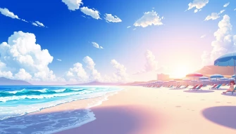 Anime Beach Wallpaper