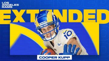 Rams Wide Receiver Cooper Kupp Agree To Terms On A Year Extension