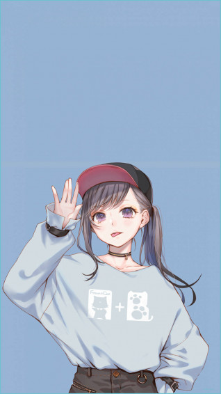 Cute Anime Girl Pfp Wallpaper