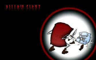 Pillow Fight Wallpaper By Djcandidout