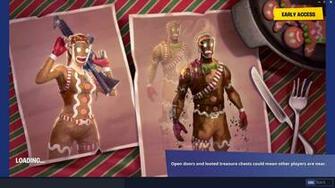 Fortnite Gingerbread Skins Get New Additions In Update